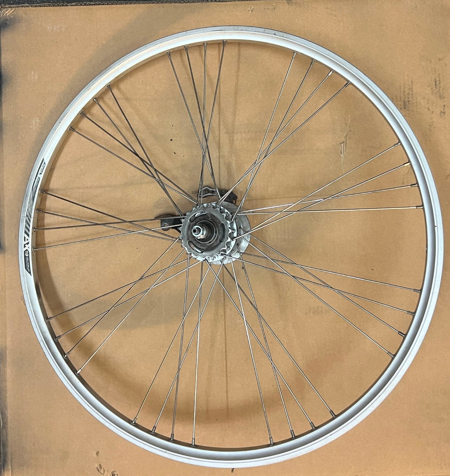 Achterwiel Shimano Nexus 3, met rollerbrake, Gebruikt, Aluminium, Stadsfiets, Ophalen