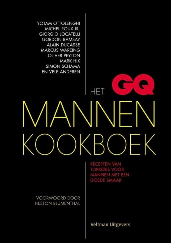 Het GQ mannenkookboek - Paul Henderson, Boeken, Kookboeken, Verzenden, Zo goed als nieuw