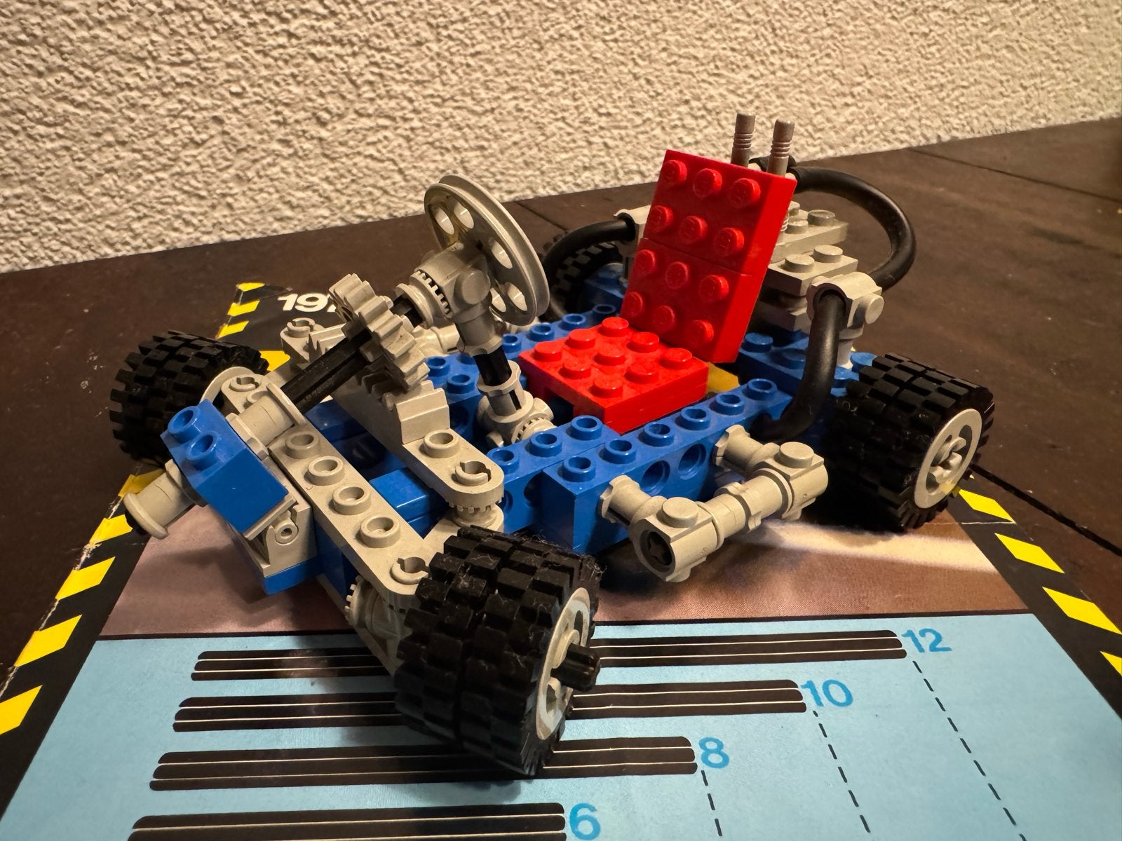 Vintage LEGO Technic Go-Kart 1972 - Compleet met boekje, Lego, Inclusief instructies, Ophalen of Verzenden, Zo goed als nieuw