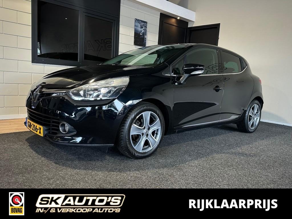 Renault CLIO 0.9 TCE NIGHT&DAY l NAP l STARTSTOP l NAVI l PD, Auto's, Voorwielaandrijving, 540 kg, Met garantie (alle), Zwart