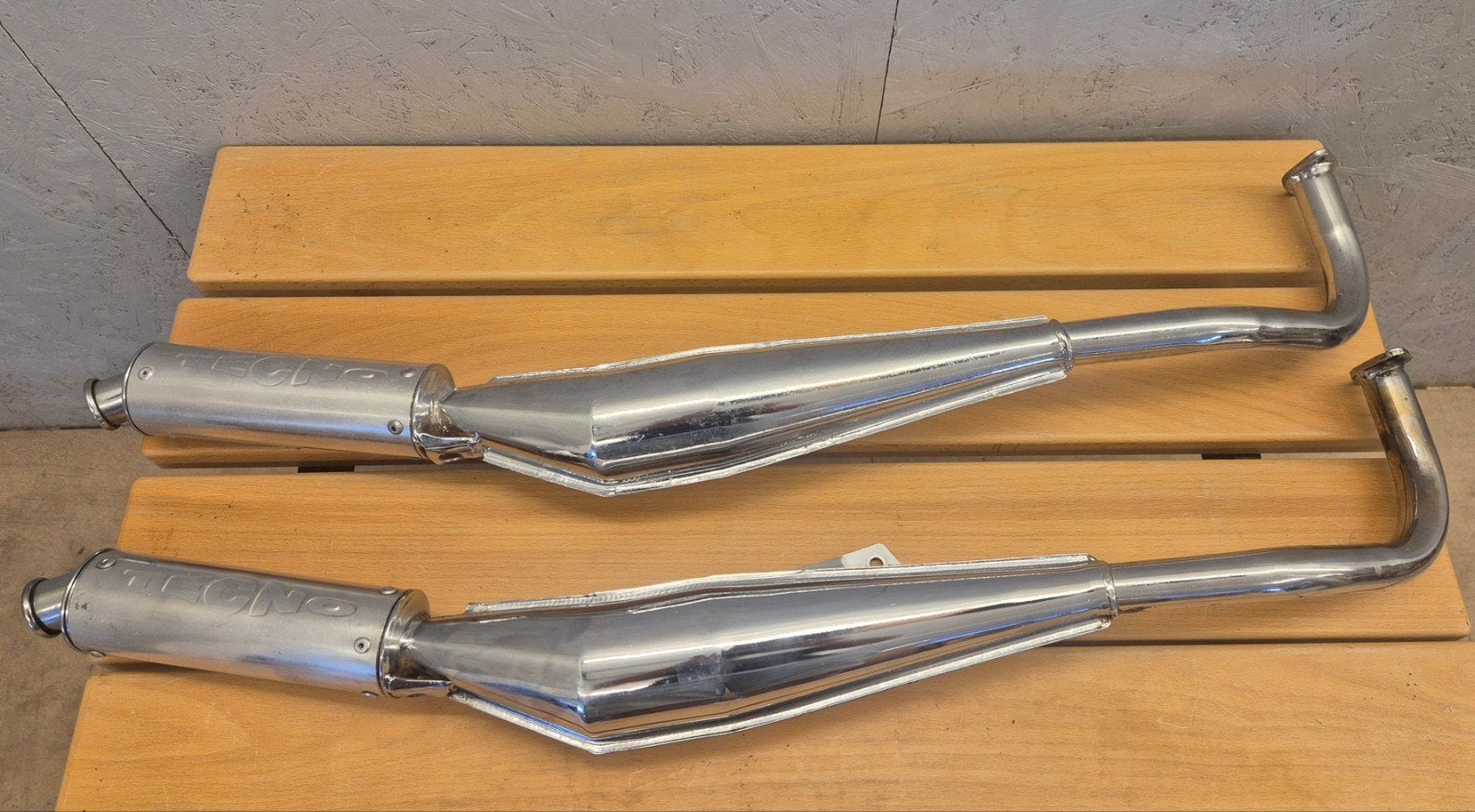 Tecno Sportuitlaat 50cc Schakelbrommer – Nette staat, Fietsen en Brommers, Brommers | Tuning en Styling, Ophalen, Tencno, Zo goed als nieuw