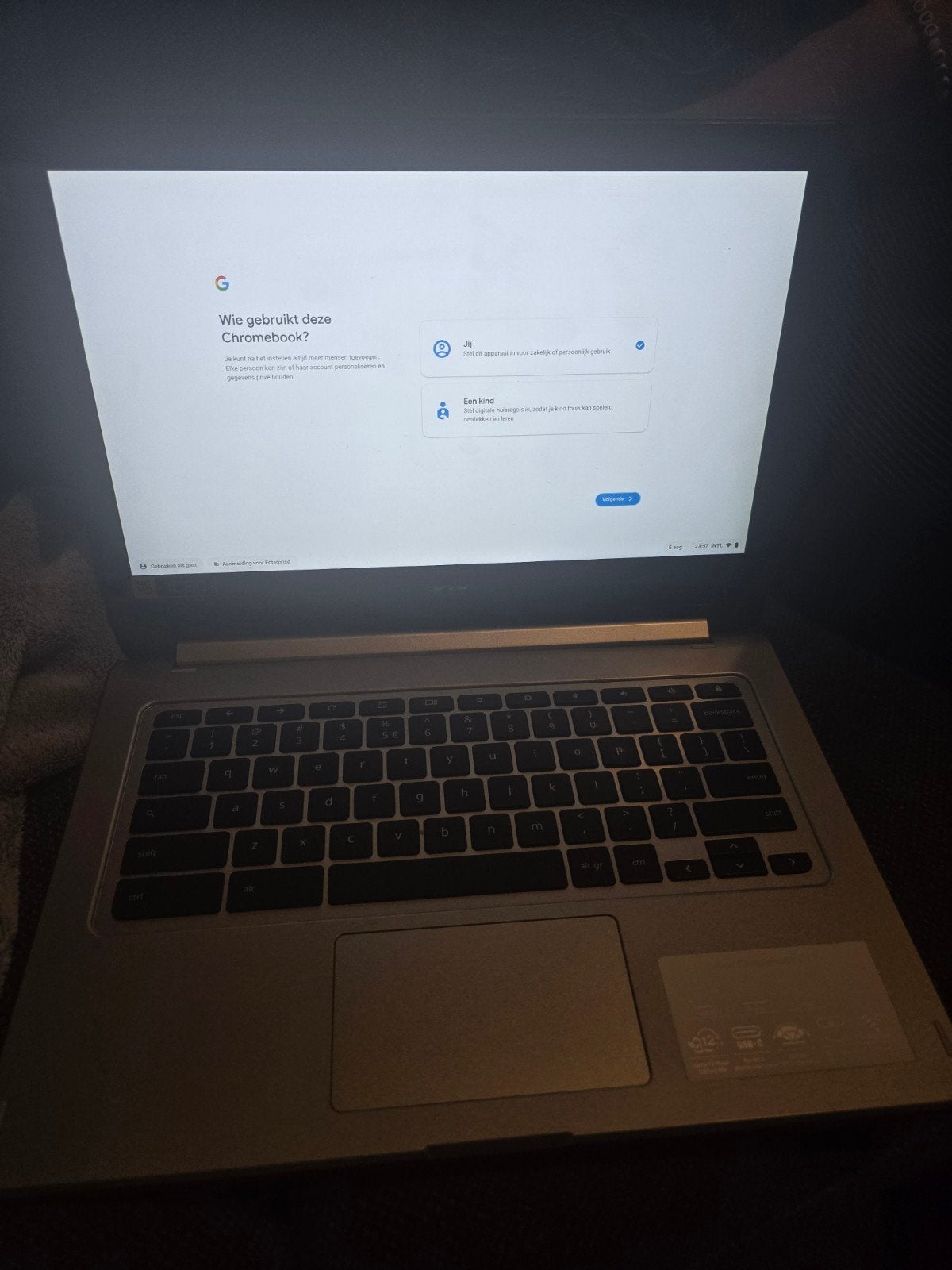 Acer Chromebook R 13 - 13 inch touchscreen laptop, Ophalen, 4 GB of minder, 13 inch, Qwerty