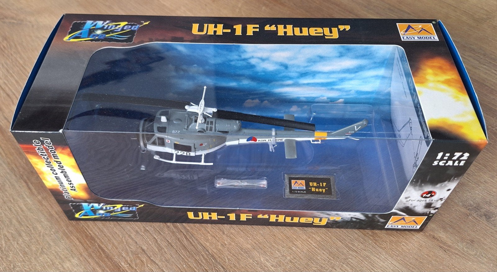 UH-1F Koninklijke Marine 1/72, Ophalen of Verzenden, Nieuw, Schaalmodel