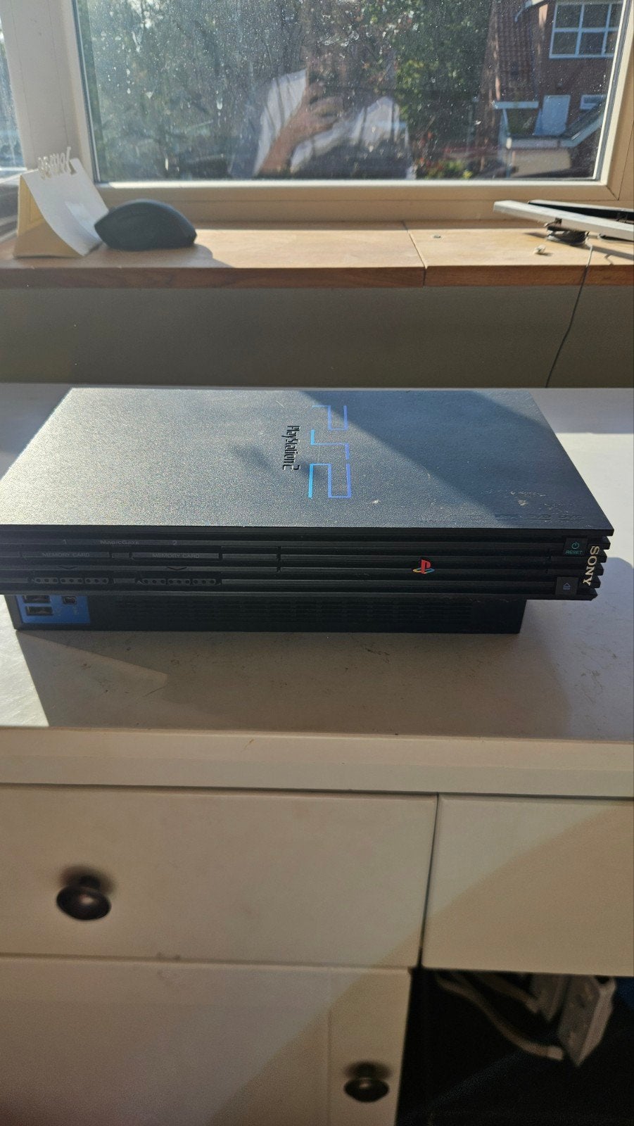 Sony PlayStation 2 FAT (SCPH-30004) – Voor onderdelen, Ophalen, Zonder controller, Niet werkend, Phat