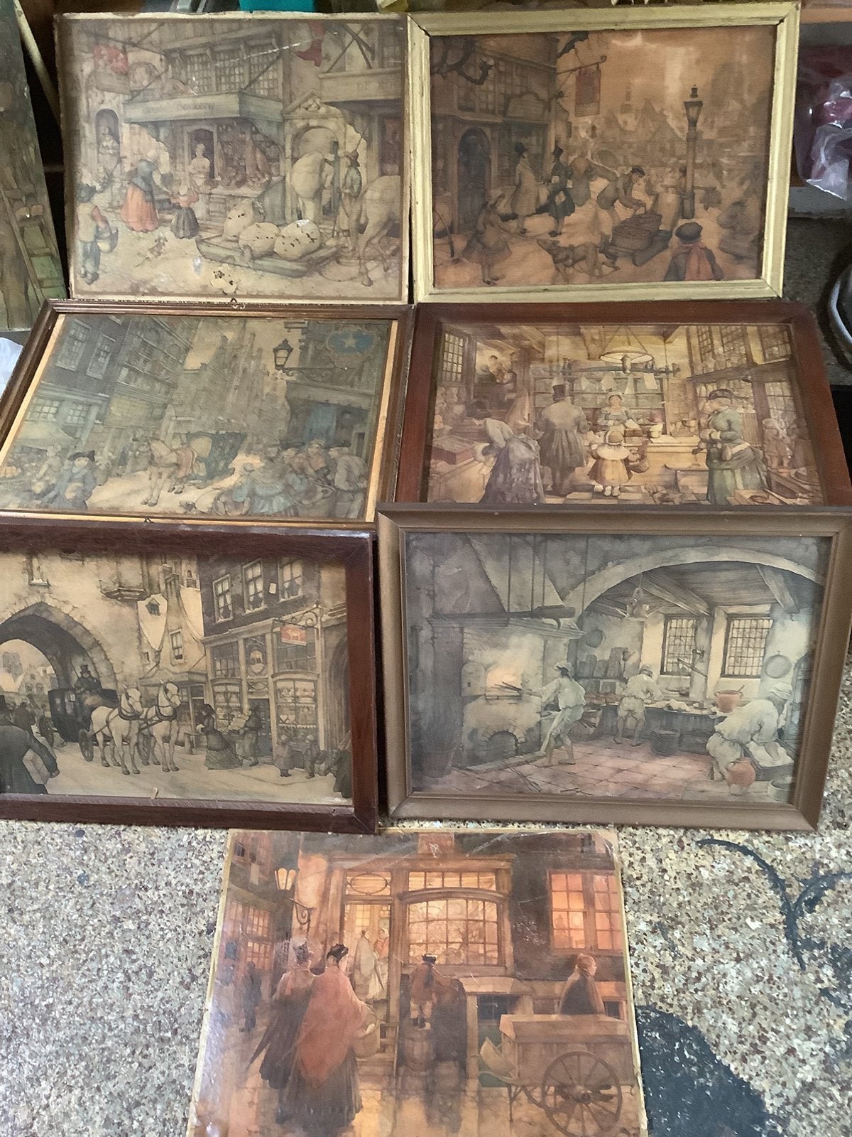 Anton Piek prenten, Antiek en Kunst, Ophalen of Verzenden