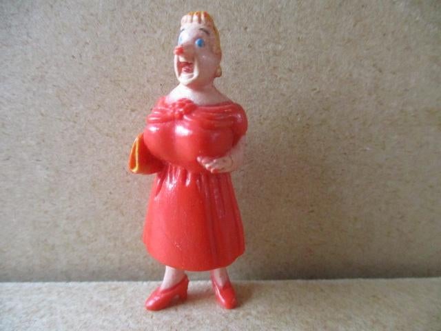 adv10953 kuifje poppetje 2, Verzamelen, Ophalen, Kuifje, Gebruikt, Beeldje of Figuurtje