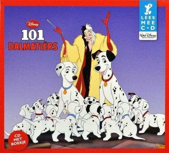 101 dalmatiers Disney lees mee cd met boekje 14 x 13cm nieuw, Boeken, Ophalen of Verzenden