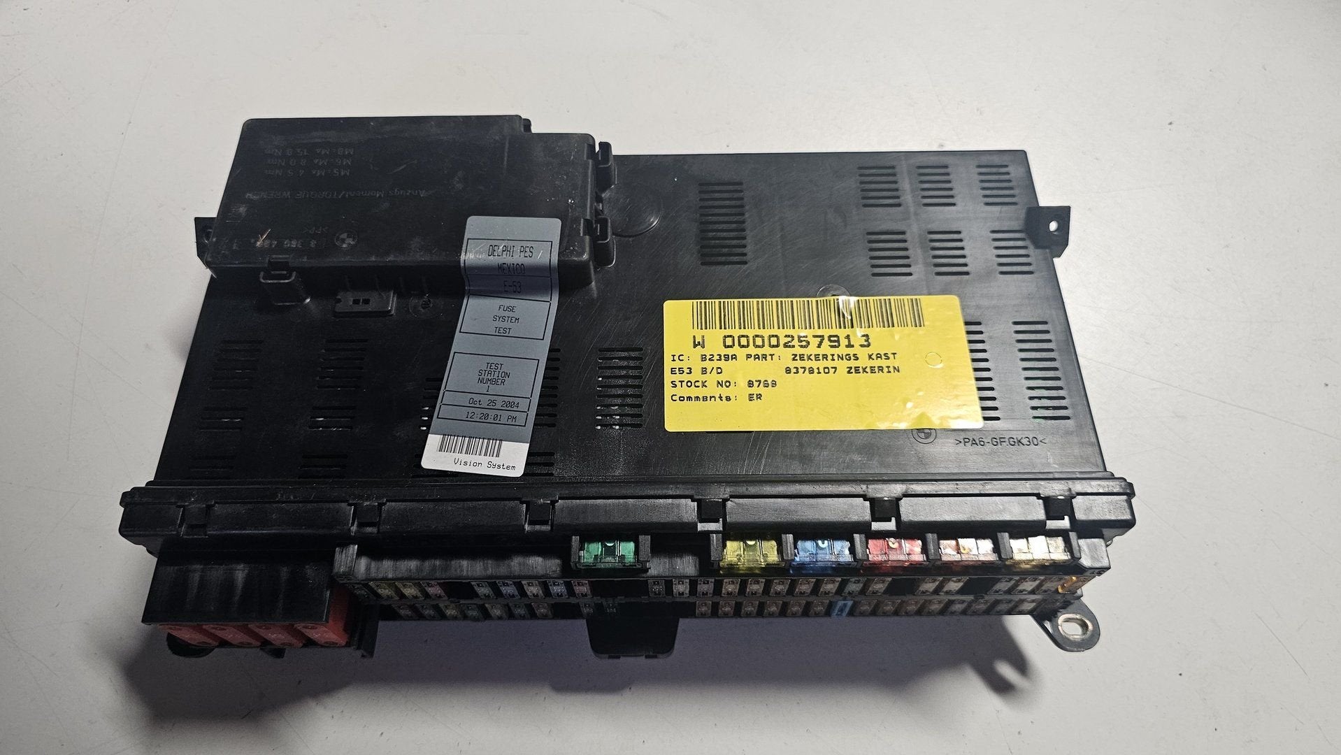 Zekeringkast  BMW X5 serie E53 61138380409 8380409 611383804, Auto-onderdelen, Gebruikt, -, Ophalen of Verzenden, -