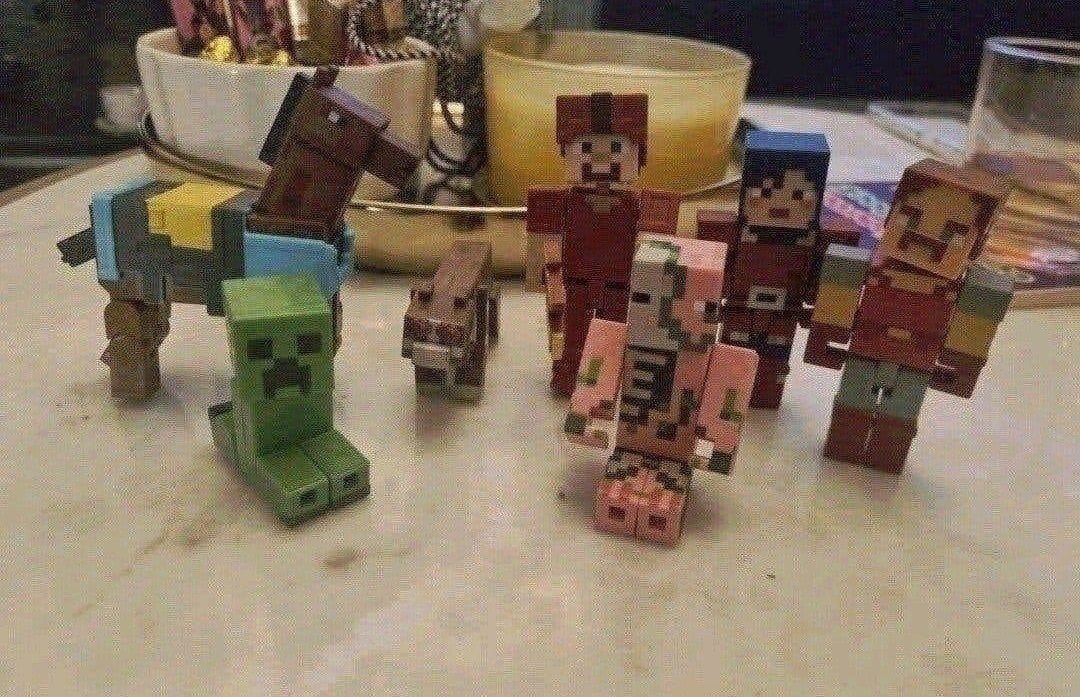 minecraft poppetjes, Ophalen of Verzenden
