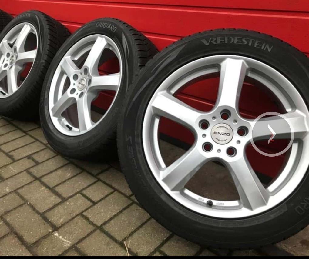 Enzo B 17 inch 5x112, Auto-onderdelen, Banden en Velgen, Banden en Velgen, 17 inch, 225 mm, Winterbanden