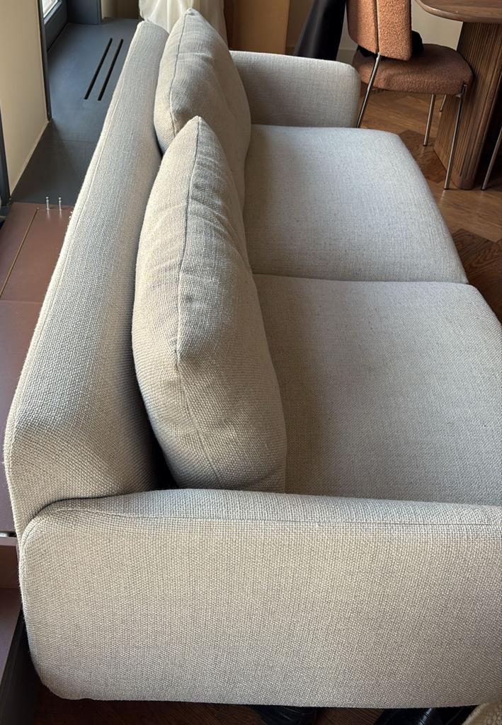 2-Seater Sofa | Light Grey | Good Condition, Ophalen, Zo goed als nieuw