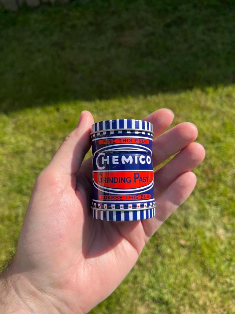 Slijppasta voor handgrasmaaier - Chemco Grinding Paste, Ophalen of Verzenden, Zo goed als nieuw, Chemico