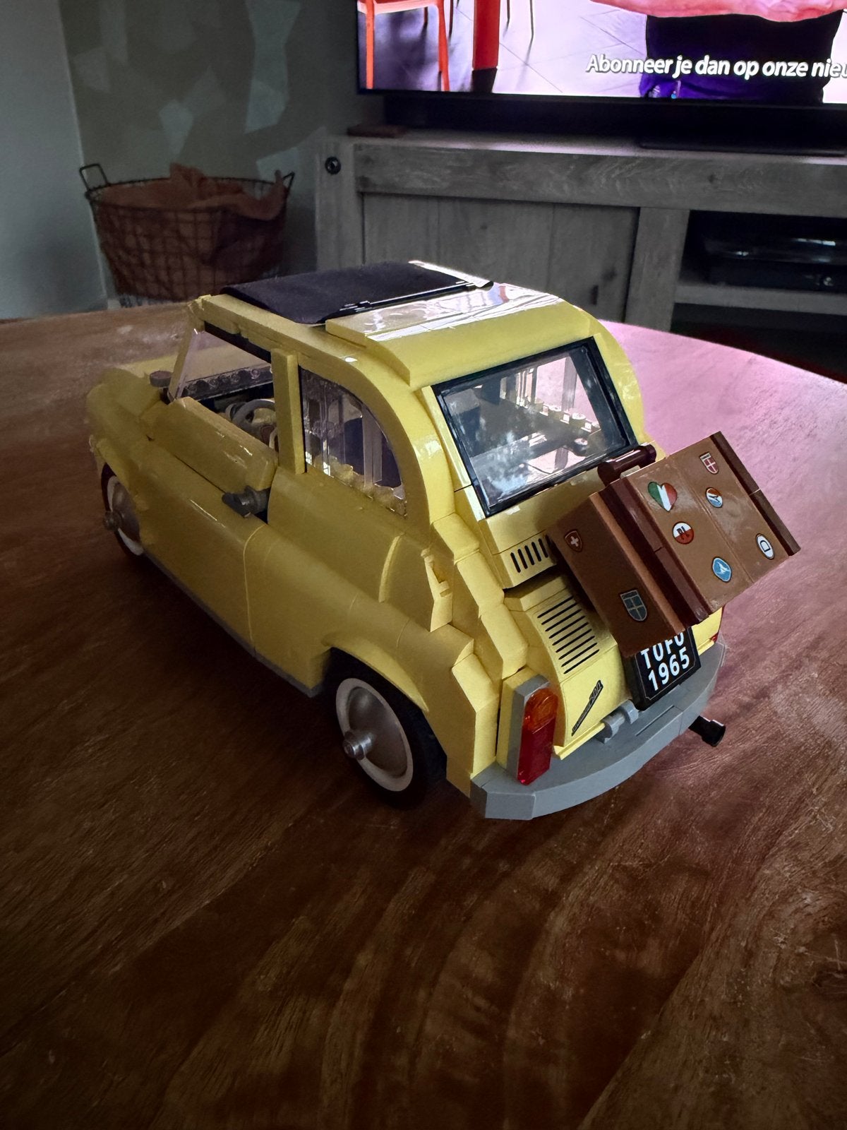 Lego Fiat 500 (10271), Ophalen of Verzenden, Gebruikt