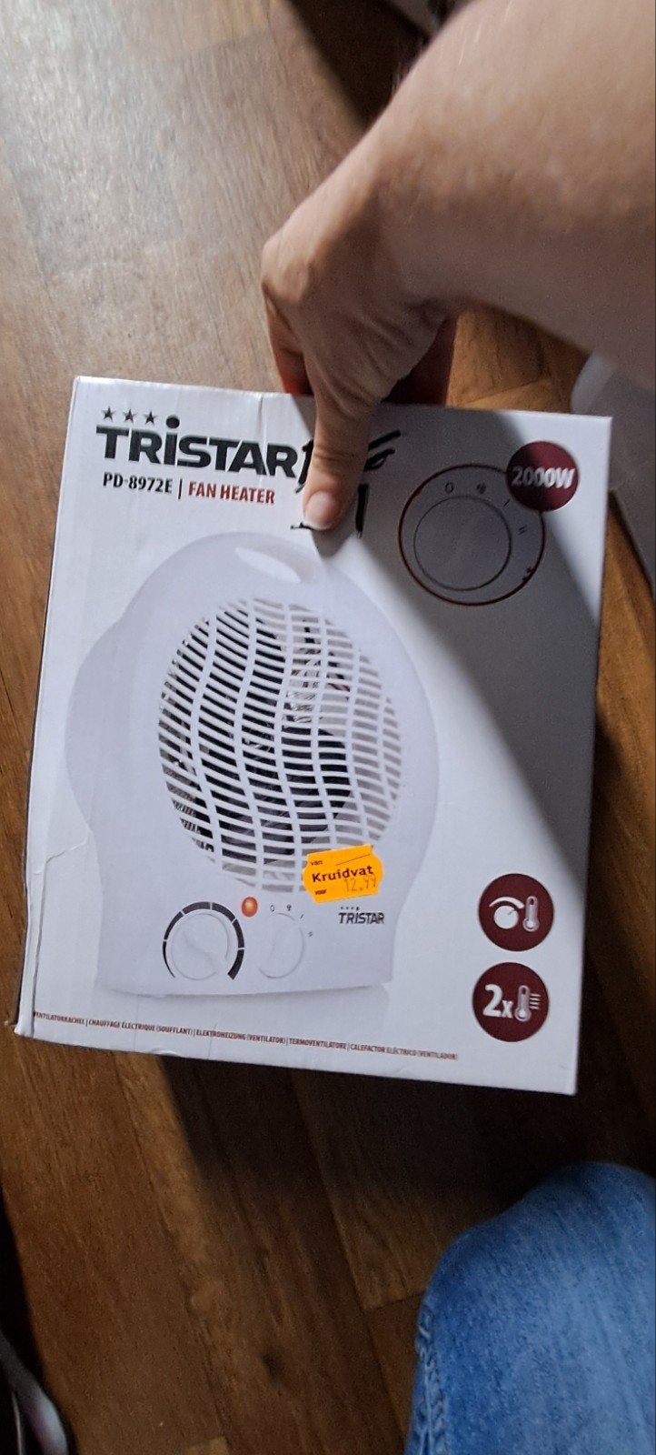 Nieuw Tristar Elektrisch Kacheltje - Ventilator Kachel, Overige soorten, Elektrisch, Nieuw, Ophalen of Verzenden