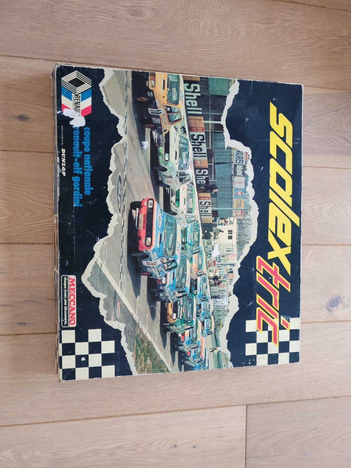 Vintage Scalextric Racebaan - Compleet met Auto's, Kinderen en Baby's, Speelgoed | Racebanen, Overige merken, Ophalen of Verzenden