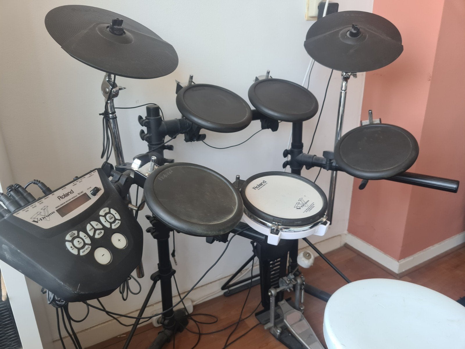 Roland V-Drums TD-6V Elektronisch Drumstel, Ophalen, Gebruikt, Roland, Elektronisch