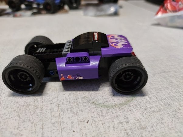 Lego  hotwheels grote raceauto nr. 8491, Overige thema's, Lego, Ophalen of Verzenden, Zo goed als nieuw