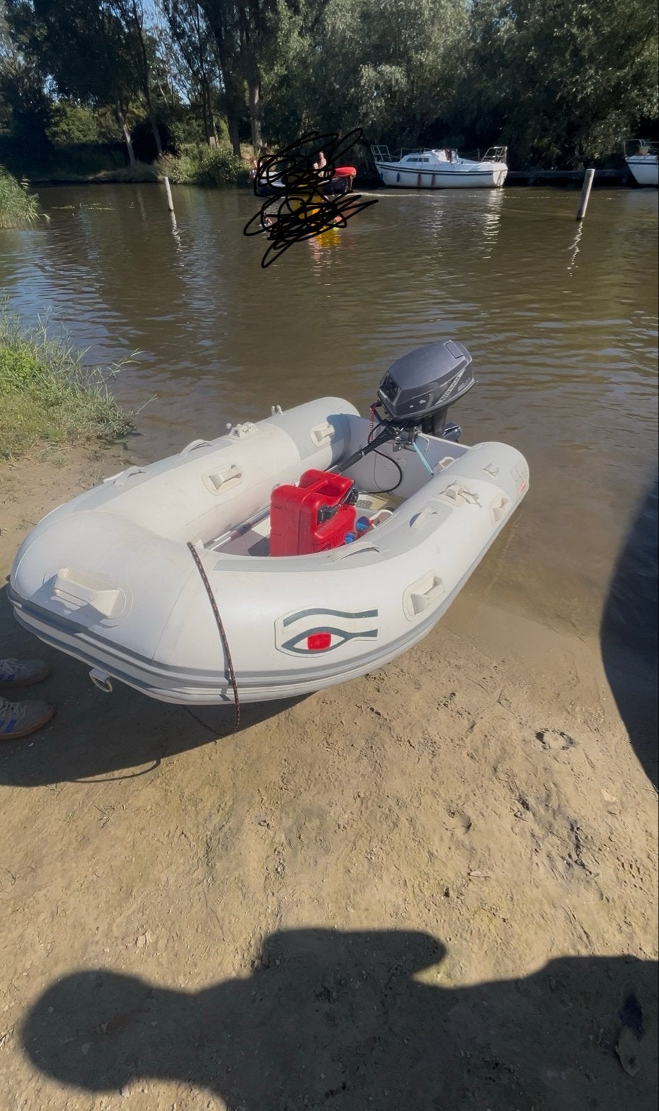 Ribeye 260 aluminium rib boot, Ophalen, Gebruikt, Overige typen