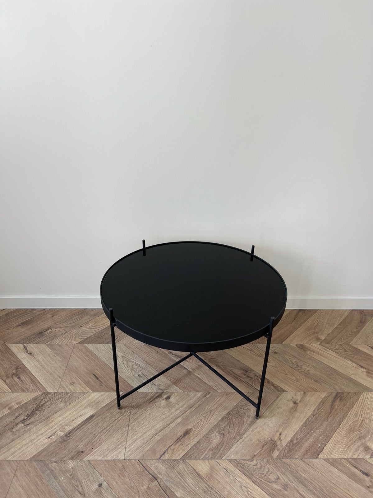 Salontafel Zuiver, Huis en Inrichting, Tafels | Salontafels, Ophalen, Zo goed als nieuw, Rond, 50 tot 100 cm