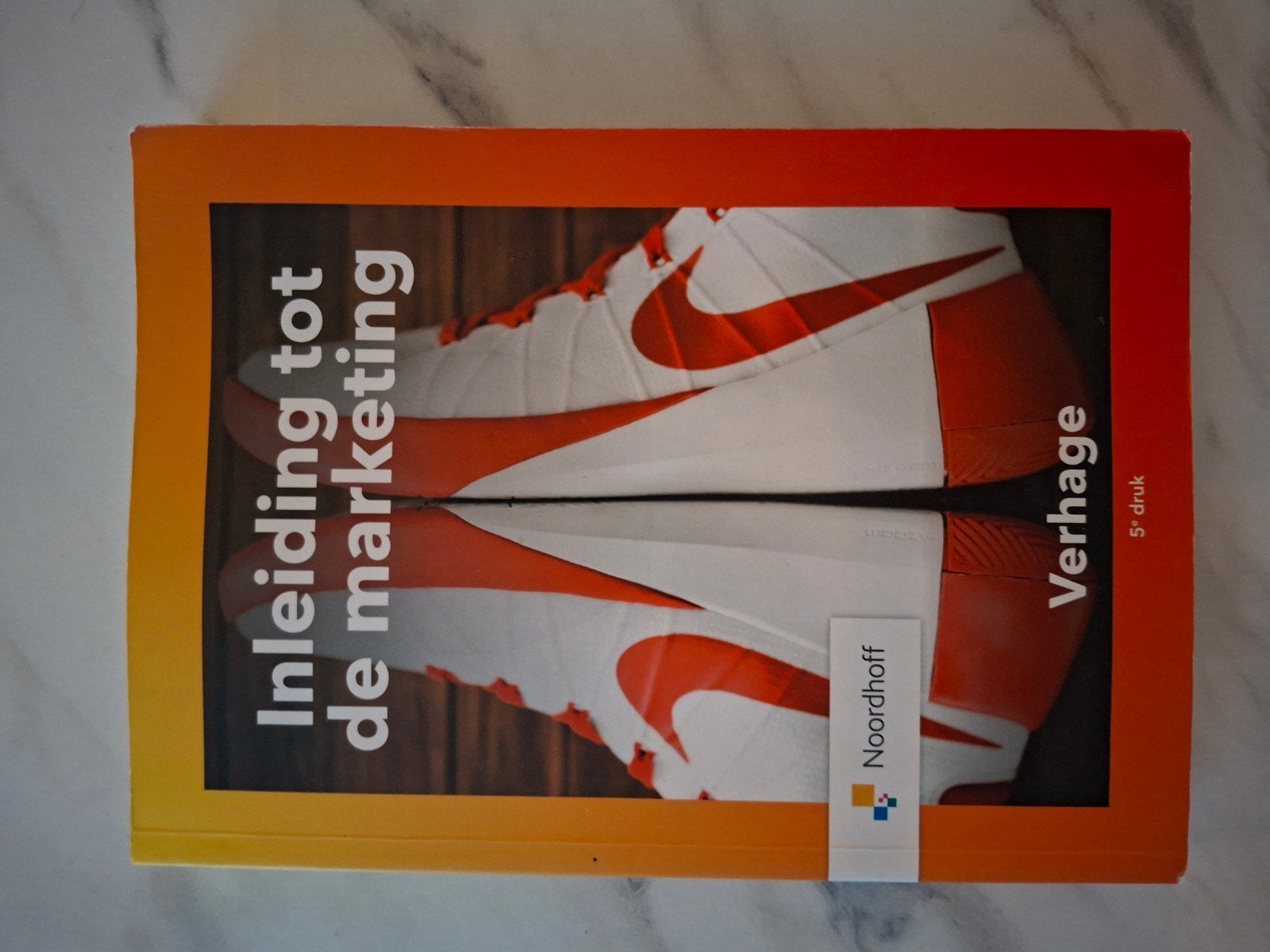 Inleiding tot de marketing HBO studieboek, Boeken, Verhage, Zo goed als nieuw, Gamma, HBO
