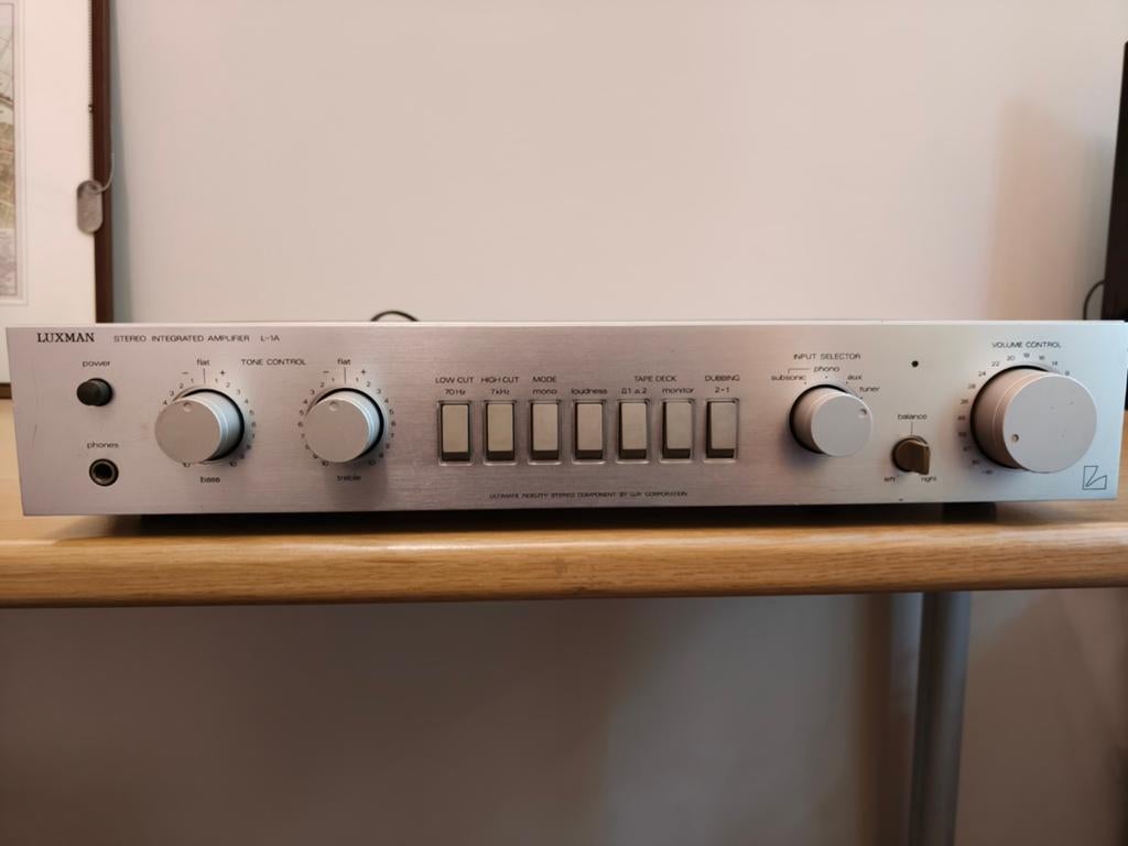 Luxman L-1A Stereo Geïntegreerde Versterker, Ophalen of Verzenden
