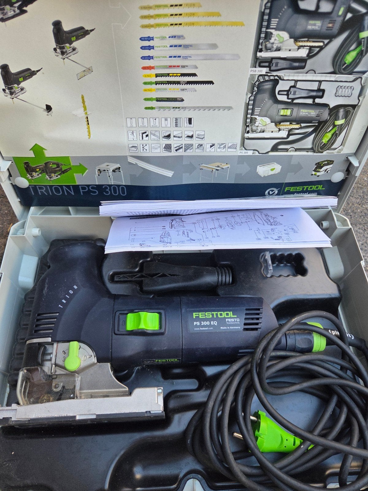 Festool decoupeerzaag, als nieuw !, Decoupeerzaag, Ophalen of Verzenden, Zo goed als nieuw, 30 tot 70 mm