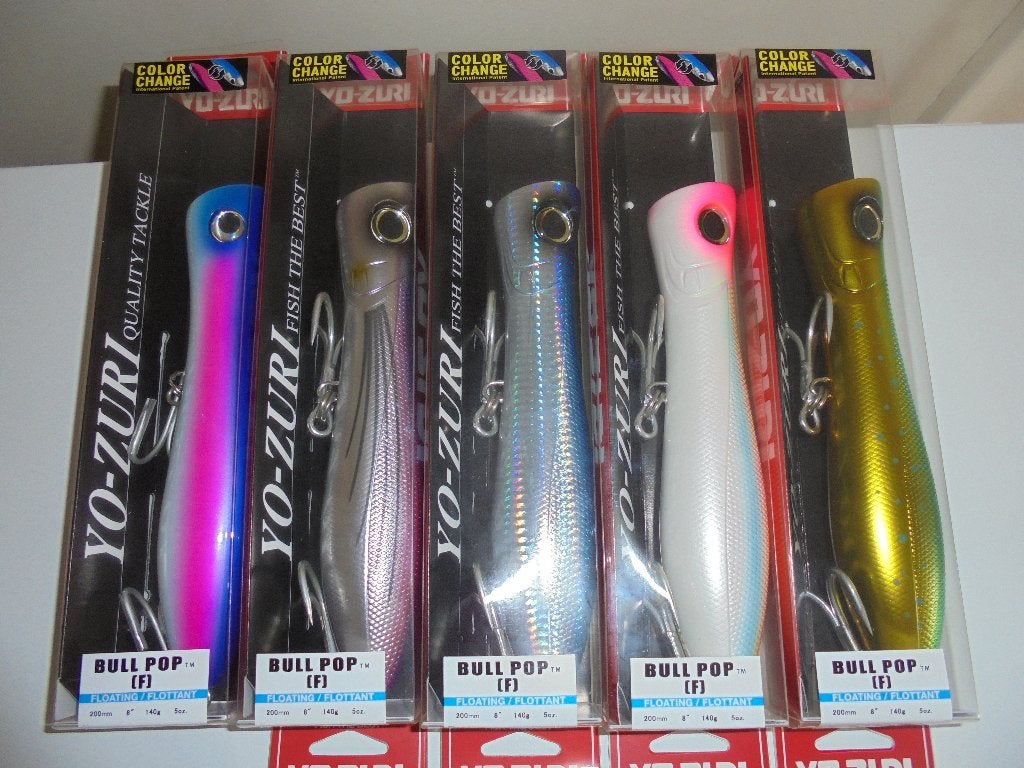 Big Game YO-ZURI Bull Pop Floating Popper 20cm 140g Rapala., Ophalen of Verzenden, Nieuw, Overige typen