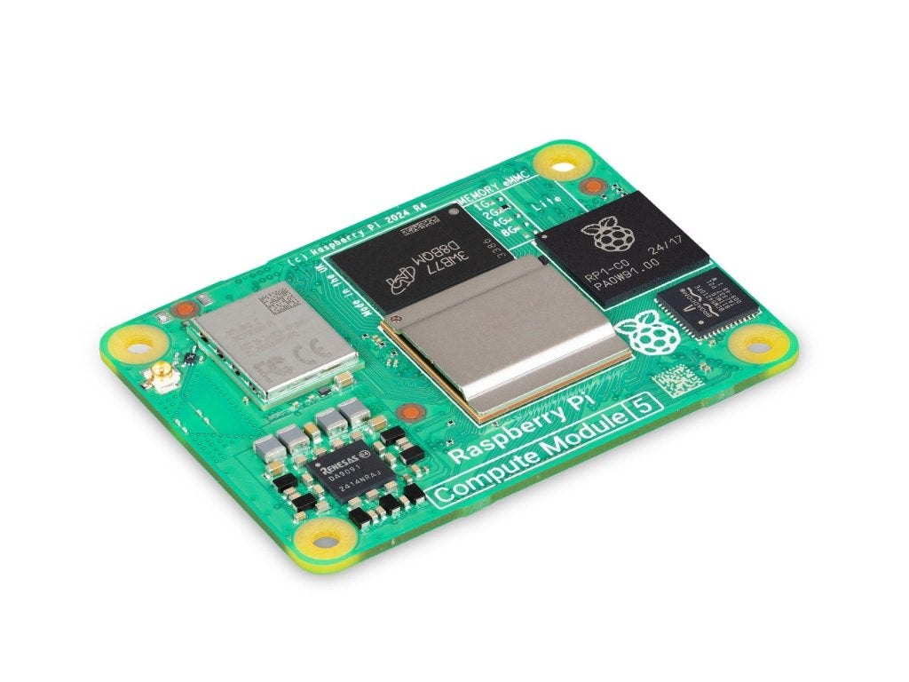 Raspberry Pi CM5 - 16GB RAM/64GB EMMC - Wireless, 2 tot 3 Ghz, 64 GB, Ophalen of Verzenden, Zo goed als nieuw