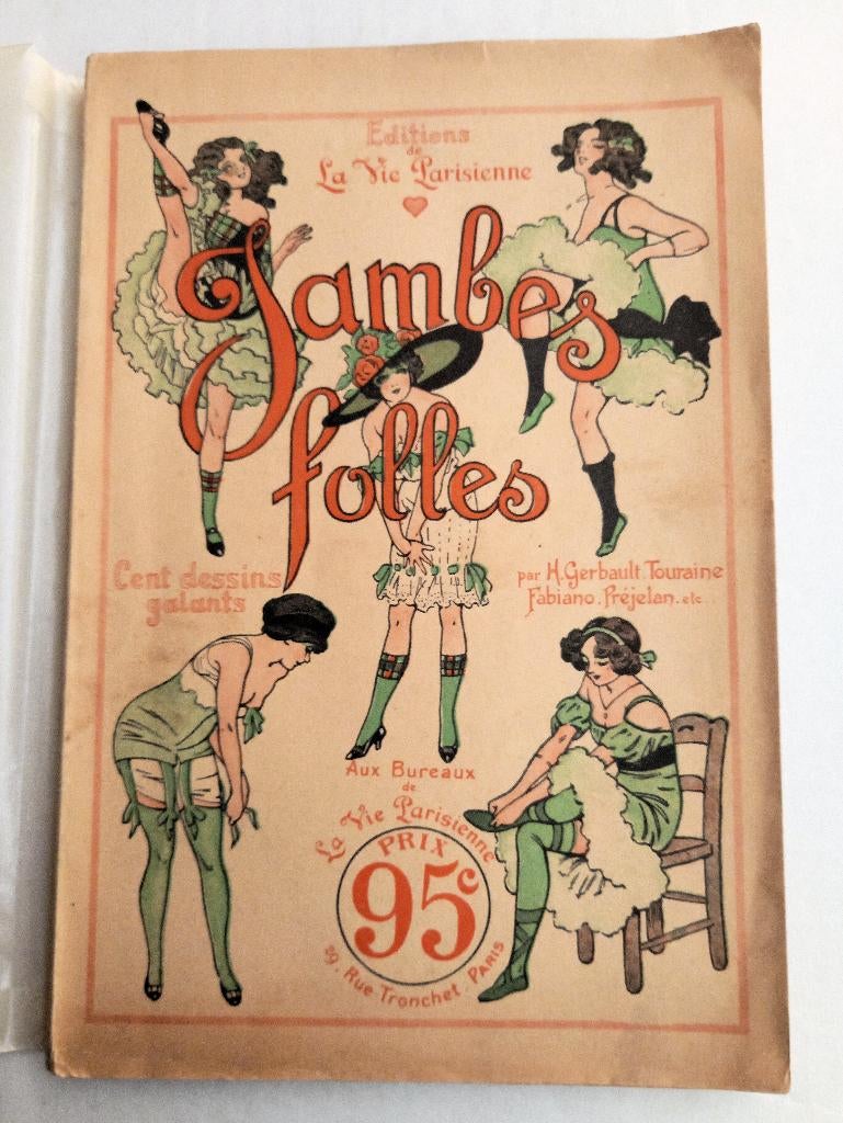 Jambes folles - Publication de "La Vie Parisienne", Ophalen of Verzenden