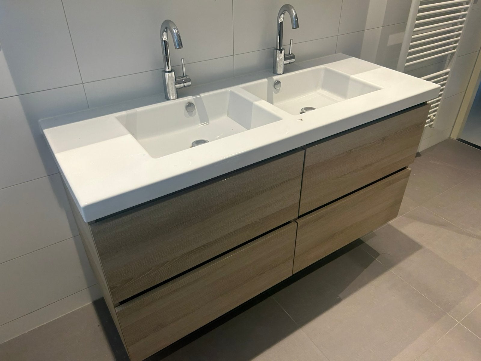 Badkamer meubel compleet, Ophalen, 100 tot 150 cm, Zo goed als nieuw, Minder dan 100 cm