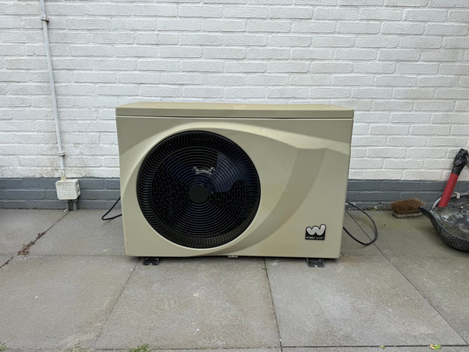 W’eau full inverter warmtepomp met zwembad en zandfilter, Ophalen, Gebruikt, Verwarming