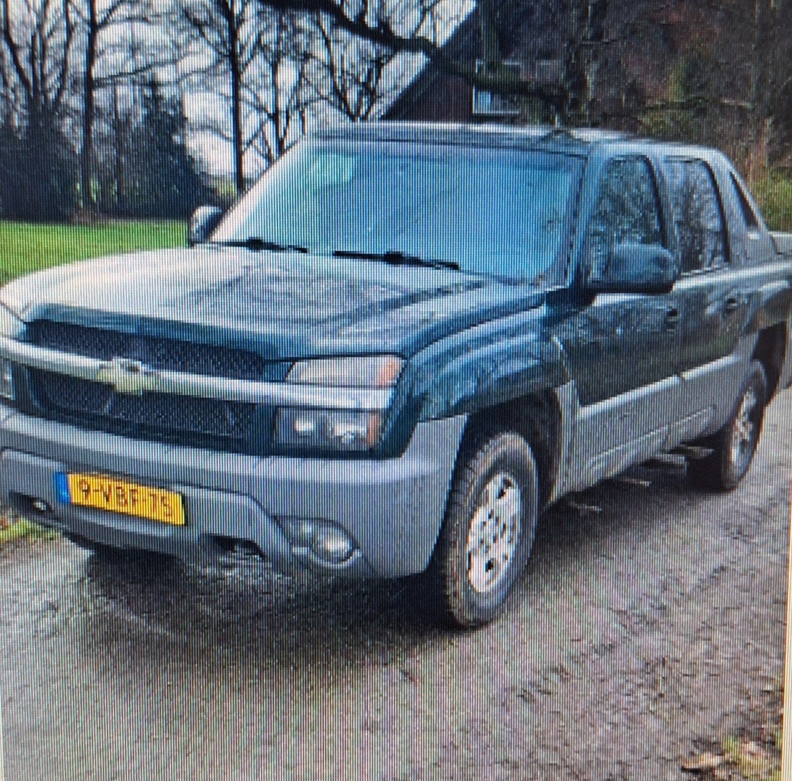 Goed lopende Chervolet 1500 4x4 grijs kenteken, Ophalen, Chevrolet