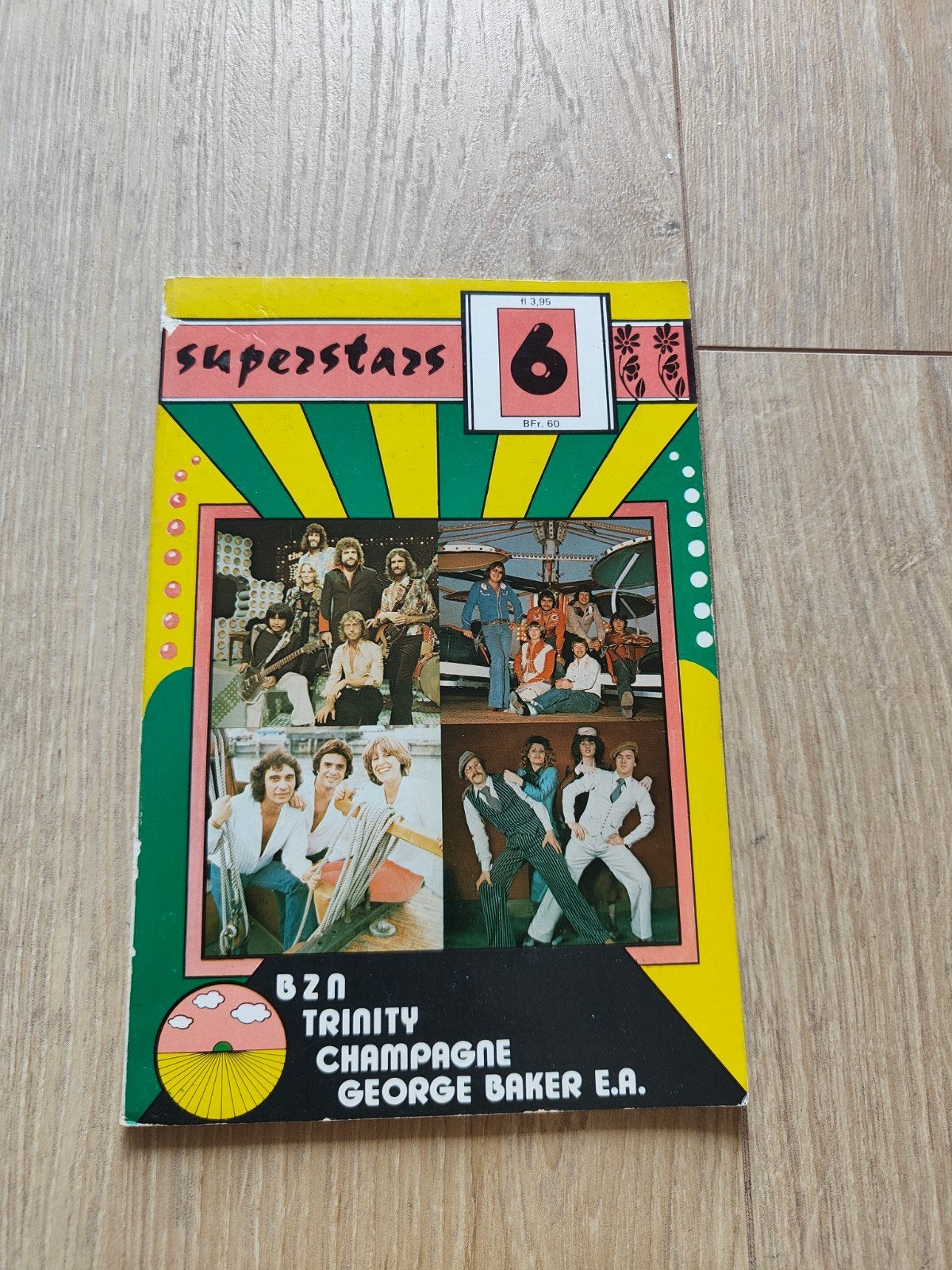 Muziekblad Superstars 6, Ophalen of Verzenden, 1960 tot 1980, Nederland, Tijdschrift