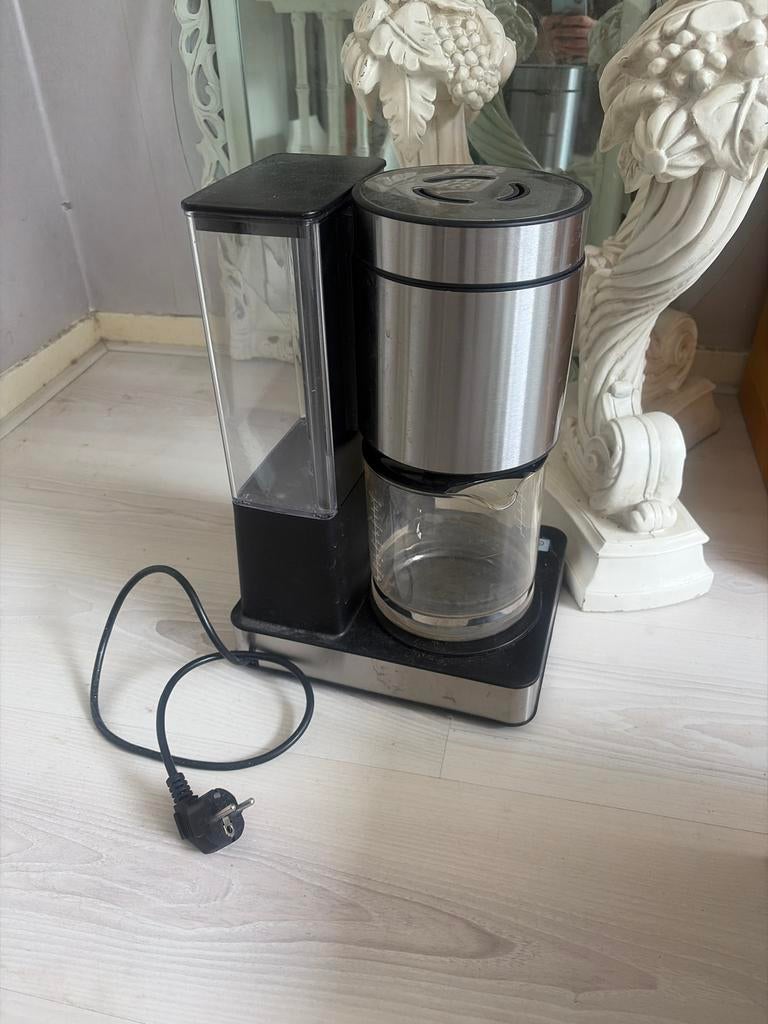 Princess Koffiezetapparaat - Zilver/Zwart, Ophalen, Afneembaar waterreservoir, Gebruikt, 10 kopjes of meer