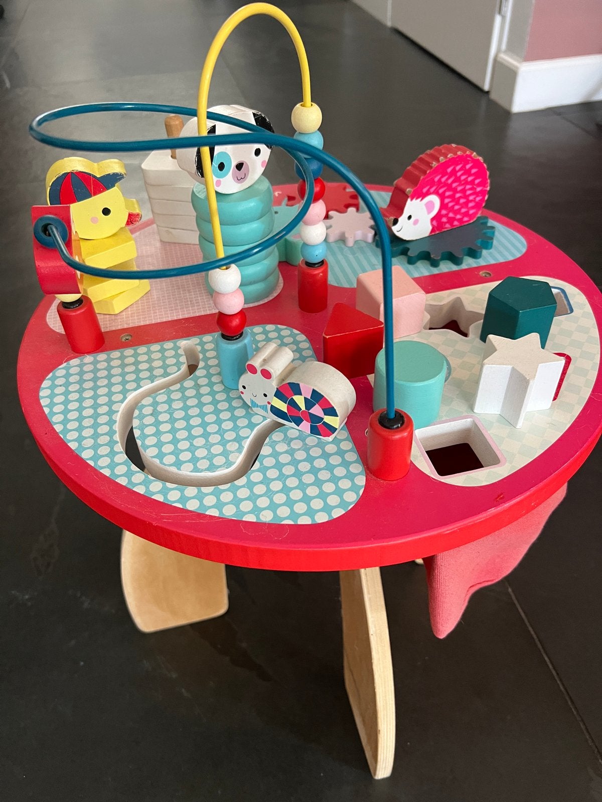 Janod Houten Activiteitentafel voor Baby's en Peuters, Ophalen, Gebruikt, Overige typen