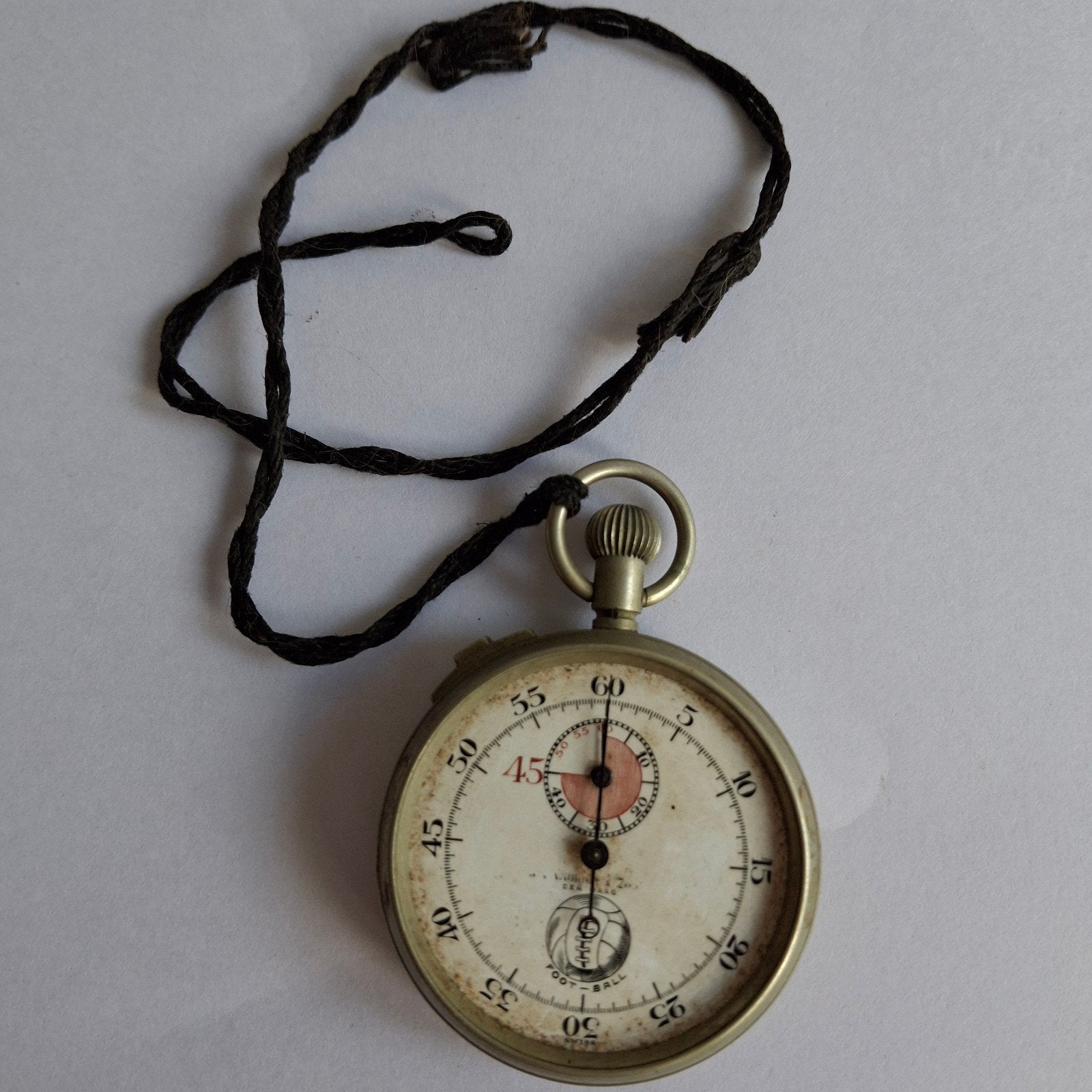 Zakhorloge, Antiek, Art deco, Vintage, Ophalen of Verzenden, Staal, Overige merken