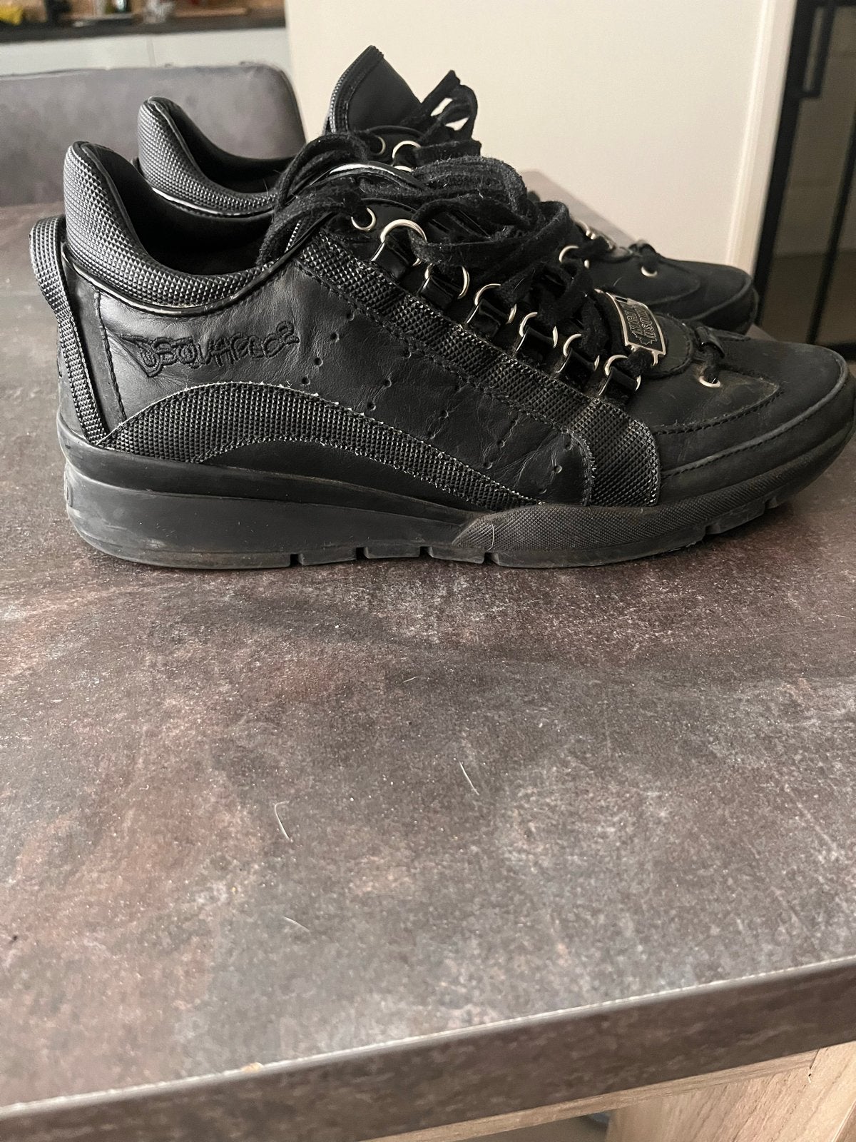 Dsquared2 Sneakers Zwart - Maat 41, Kleding | Heren, Schoenen, Zwart, Ophalen of Verzenden, Sneakers of Gympen, Gedragen
