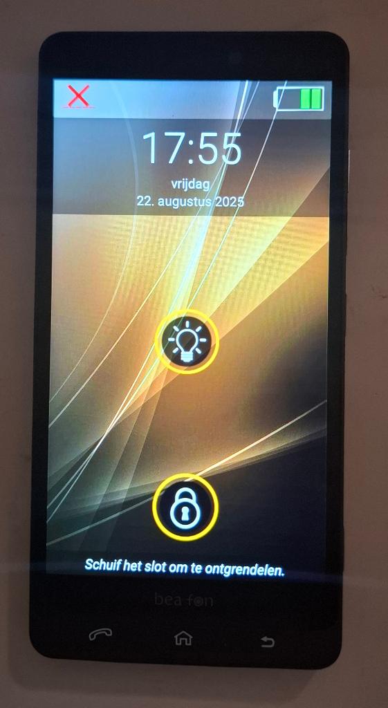 Mobiele telefoon senioren, Bea-fon M5, Ophalen of Verzenden, Zo goed als nieuw, Klassiek of Candybar, Zonder simlock