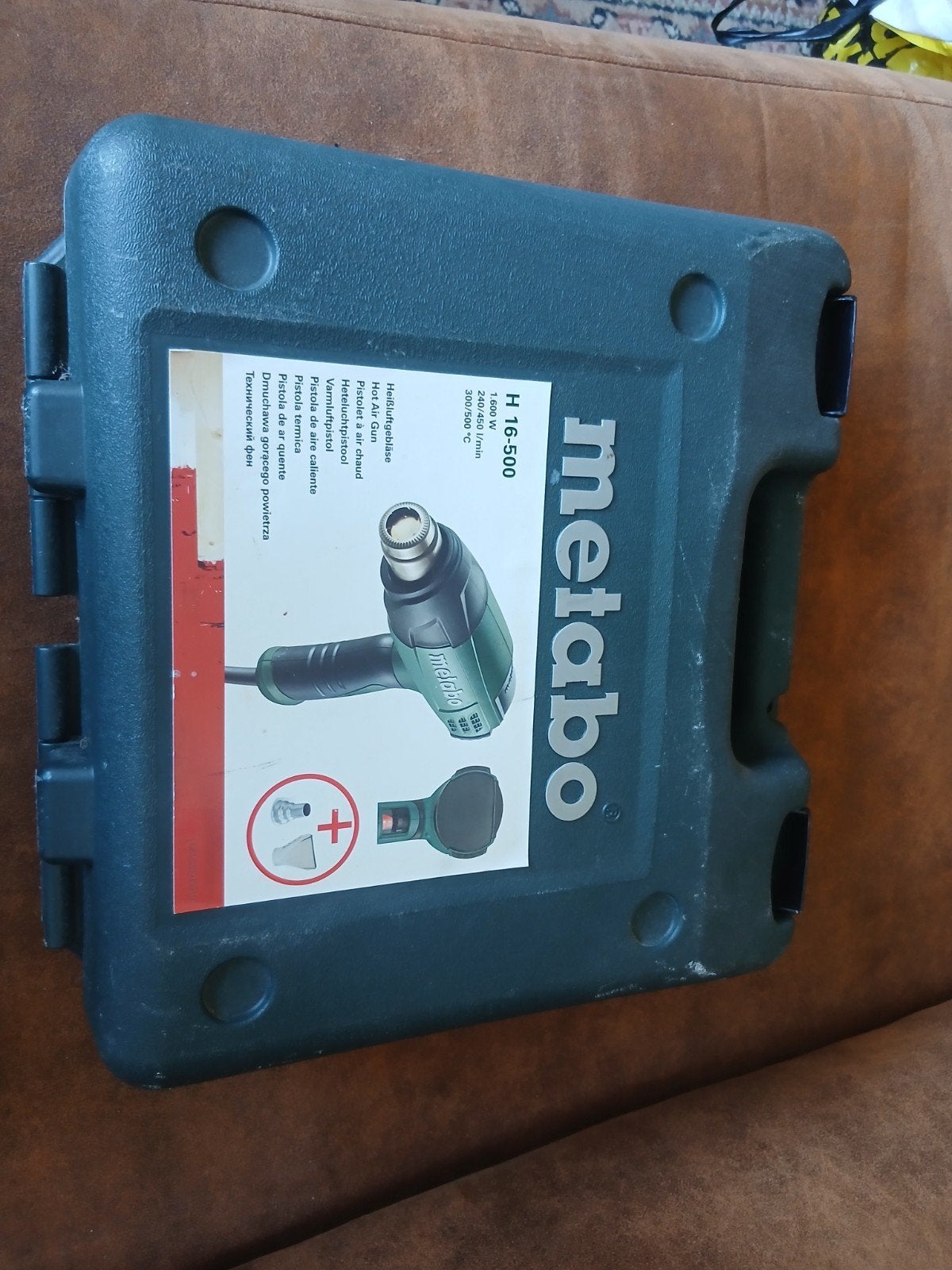 Metabo H 16-500 heteluchtpistool in koffer, Ophalen, Gebruikt, Overige typen