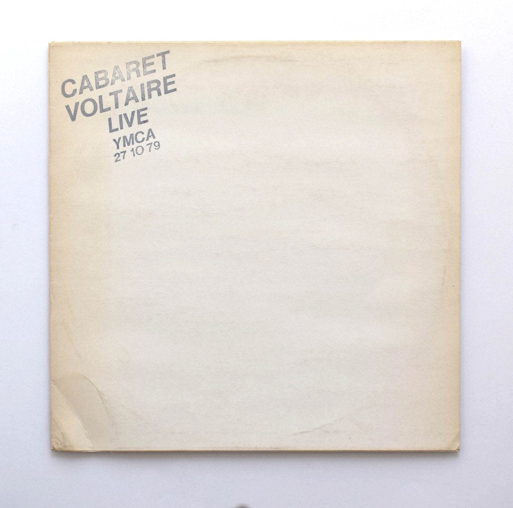 Cabaret Voltaire - LIVE, YMCA 27-10-79 Vinyl, LP, LP, Gebruikt, Verzenden, New wave