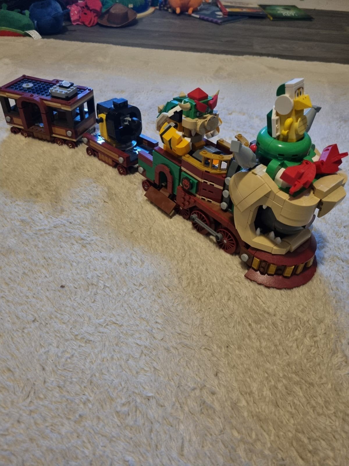 LEGO Super Mario Bowser's Trein, Ophalen of Verzenden, Zo goed als nieuw