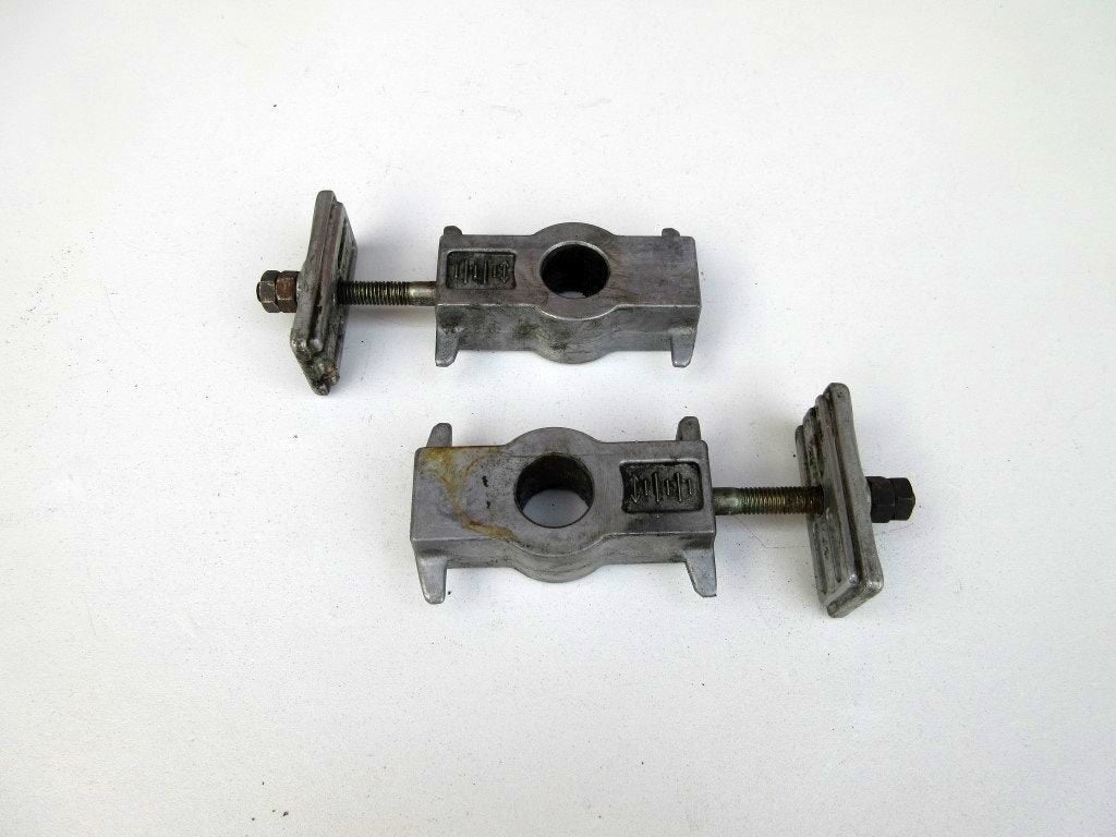 Honda CBX750 kettingspanners achterbrug ketting spanners F2, Ophalen of Verzenden, Gebruikt