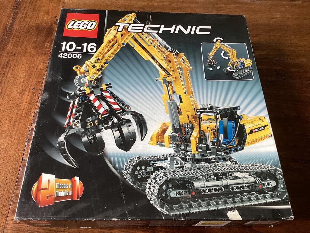 LEGO Technic Graafmachine Rupstrekker – Compleet in doos, Ophalen, Lego, Zo goed als nieuw, Compleet