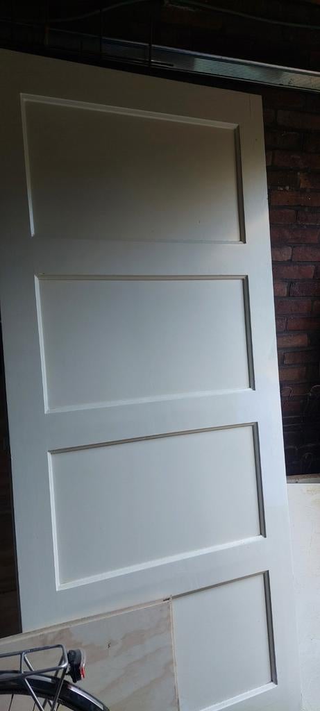 Paneeldeur 211x88 cm, Ophalen of Verzenden, Zo goed als nieuw, Binnendeur, 200 tot 215 cm