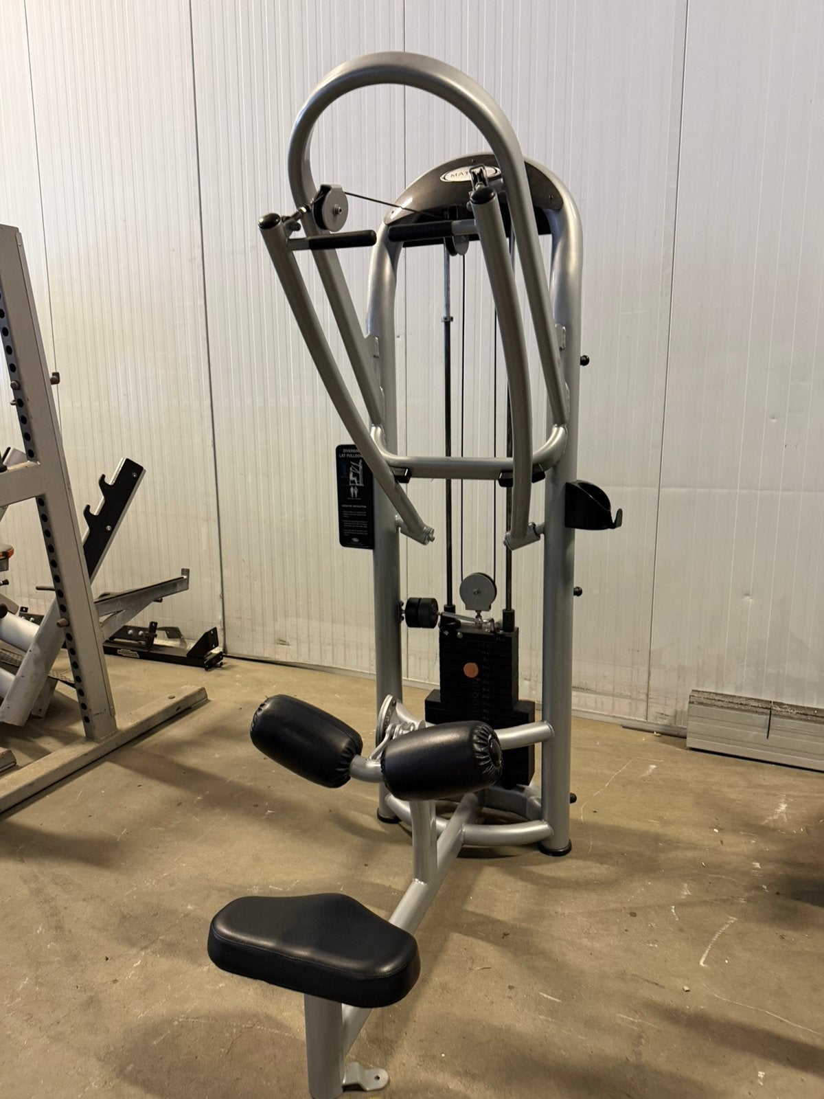 Matrix Lat Pulldown met 113kg Steekgewichten, Ophalen, Gebruikt, Overige typen