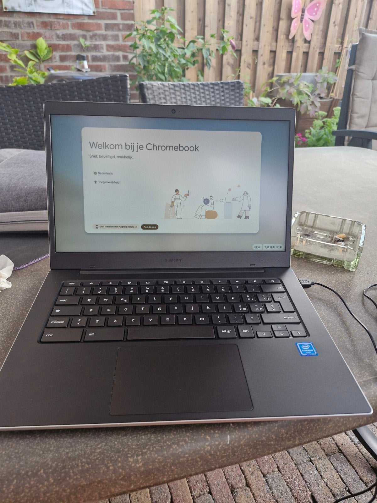 samsung google chromebook, Ophalen, 14 inch, 4 GB of minder, 64 GB