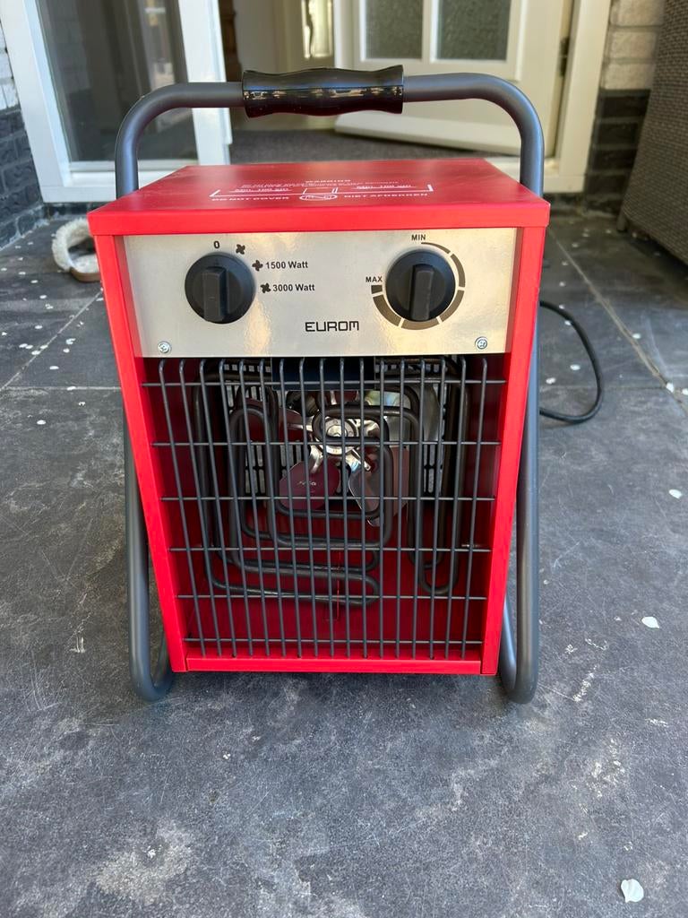 Eurom werkplaatskachel, 30 tot 80 cm, Minder dan 60 cm, Ophalen of Verzenden, 800 watt of meer