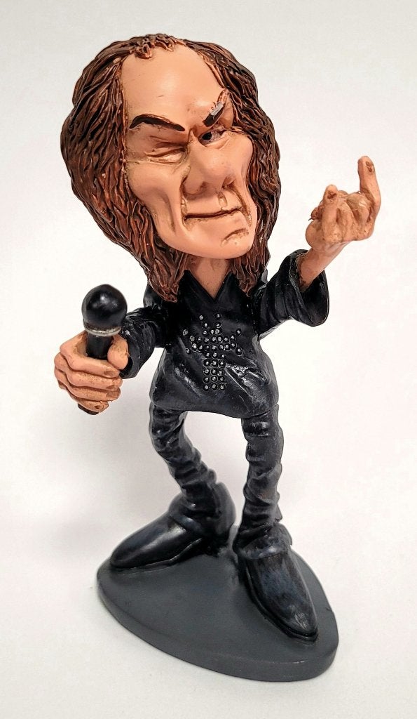 Ronnie James Dio Black Sabbath beeldje by Stratford deco, Info@deconoord.nl, Deco Noord, Nieuw, Ophalen of Verzenden