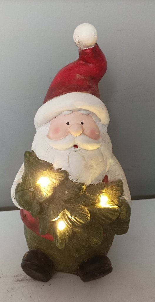 kerstman met verlichting, Ophalen of Verzenden, Gebruikt