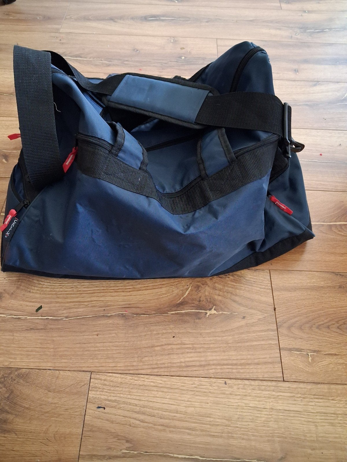 Blauwe sporttas / reistas met meerdere vakken, Ophalen, Gebruikt, Unisex volwassen